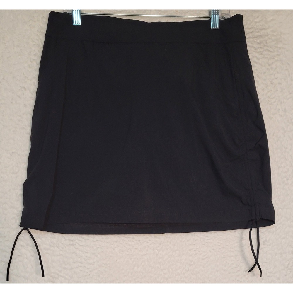 Columbia Black Skort Size L Stretch Athletic Golf Tennis Pickleball 1965
